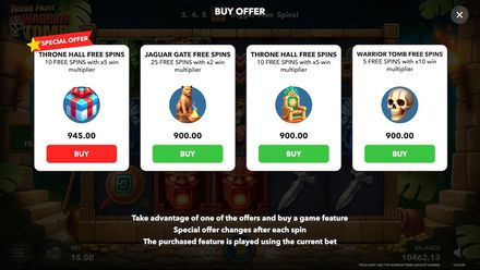 Risk & Buy feature: Buy