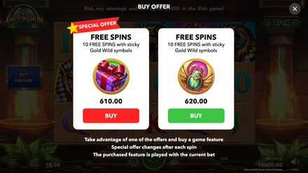 Risk & Buy feature: Buy