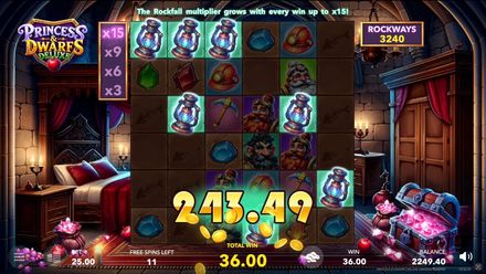 Rockfall Multipliers